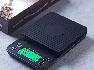 Scale and Timer for Coffee
